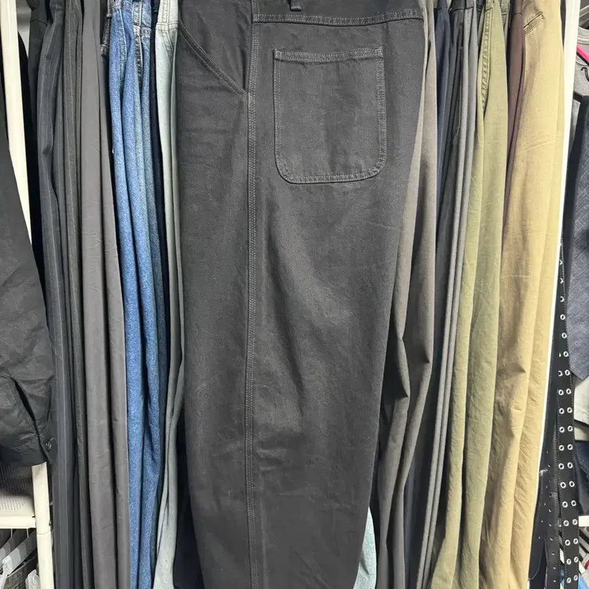 [BUNJANG] Uniqlo U Wide Tapered Jeans Black / 유니클로 U 와이드 테이퍼드 진 블랙 32