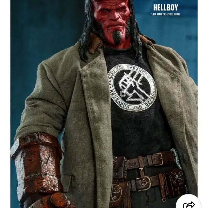 [BUNJANG] Hot Toys MMS527 Hellboy 1/6 Scale Figure / 핫토이 MMS527 헬보이 1/6 피규어