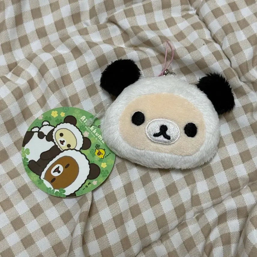 [BUNJANG] Pandanda Korilakkuma Plush Coin Purse / [고전]판다 코리락쿠마 인형 동전지갑