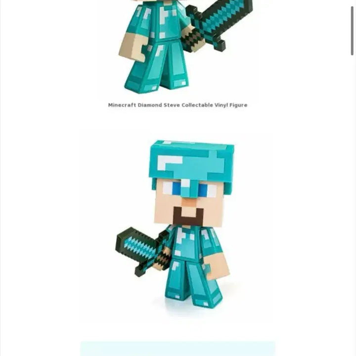 [BUNJANG] Minecraft Steve Vinyl Figure / 마인크래프트 vinyl 스티브 피규어