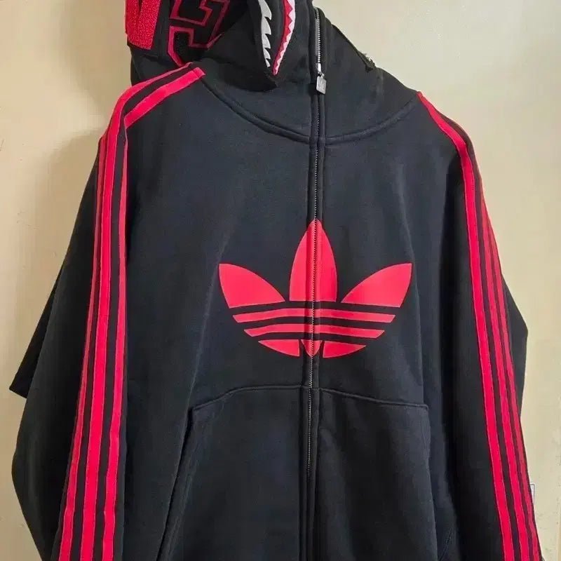 [SOLD OUT] 아디다스베이프 샤크후드 l