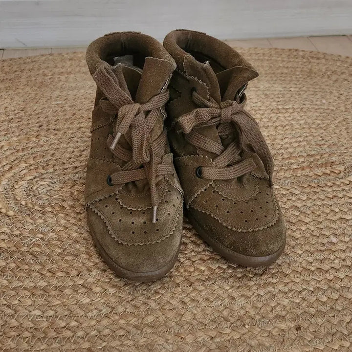 [BUNJANG] Isabel Marant Bobby Leather Sneakers (Size 38/245) / 무배(정품) 이자벨마랑 바비 38 (245)