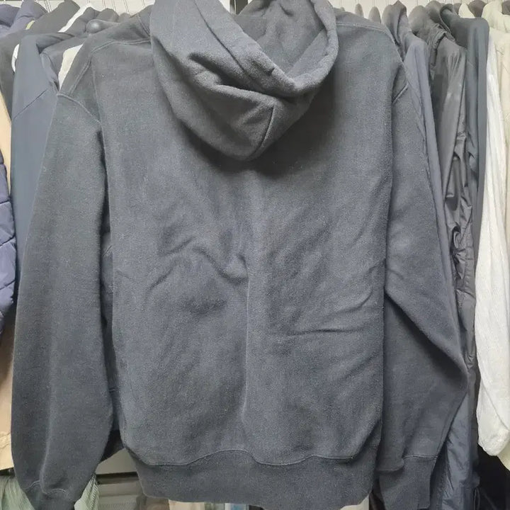 [BUNJANG] Champion MoMA Collaboration Hoodie Black / 챔피온 MoMA 후드티 블랙