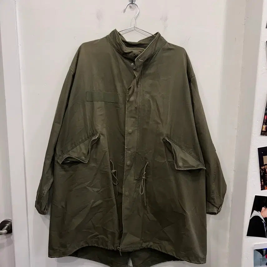 [BUNJANG] La Fiel Store M65 Fishtail Long Parka (Size S / Fits 100-105) / 라퍼지스토어 M65 피쉬테일 롱야상 개파카