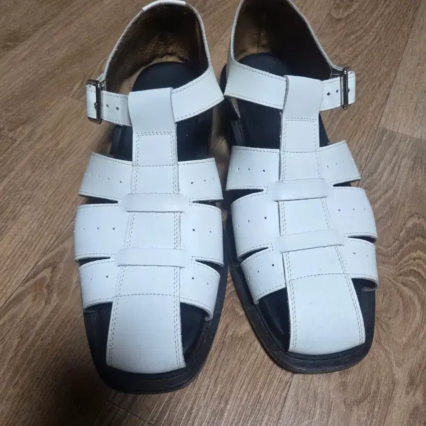 [BUNJANG] Romantic Move Grace Fisherman Sandals White 265 / 로맨틱무브 그레이스 피셔맨 샌들 R21M052 (화이트/265)
