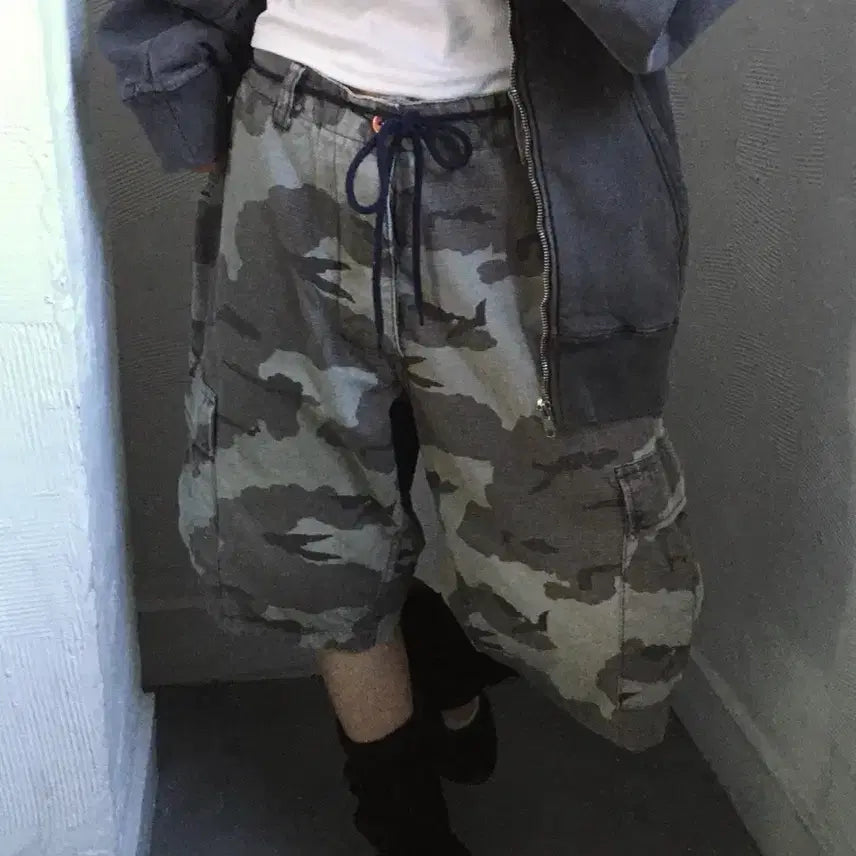 [BUNJANG] Stussy 00s Ripstop Camo Cargo Pants / Stussy 스투시 00s 립스탑 카모 카고 팬츠