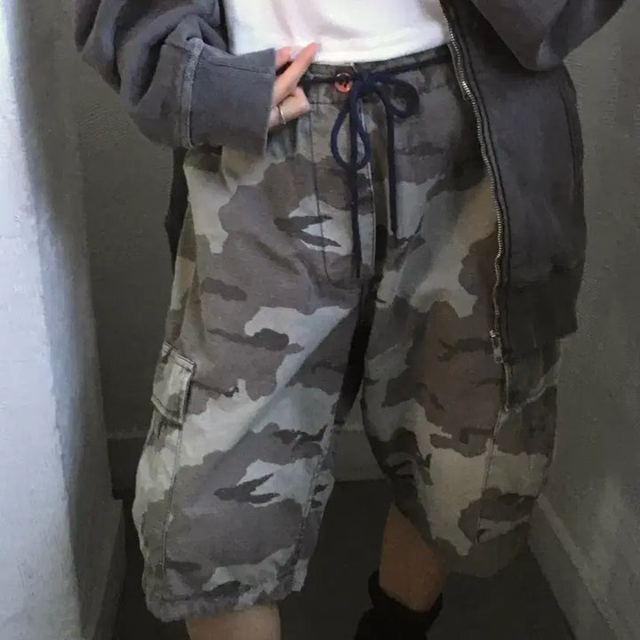 [BUNJANG] Stussy 00s Ripstop Camo Cargo Pants / Stussy 스투시 00s 립스탑 카모 카고 팬츠