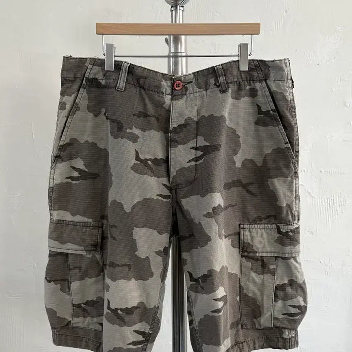 [BUNJANG] Stussy 00s Ripstop Camo Cargo Pants / Stussy 스투시 00s 립스탑 카모 카고 팬츠