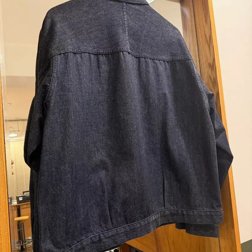 [BUNJANG] nanamica Hybrid Denim Short Jacket Indigo M / 나나미카 nanamica 숏 데님 자켓