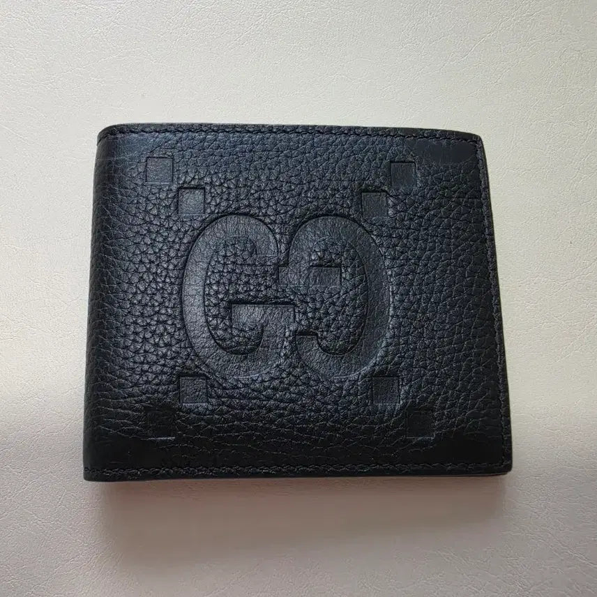 [BUNJANG] Gucci Genuine GG Jumbo Black Bifold Wallet - Department Store Edition - Full Set - Like New Condition / 구찌정품 점보GG반지갑 백화점판 풀세트 새상품급 판매.