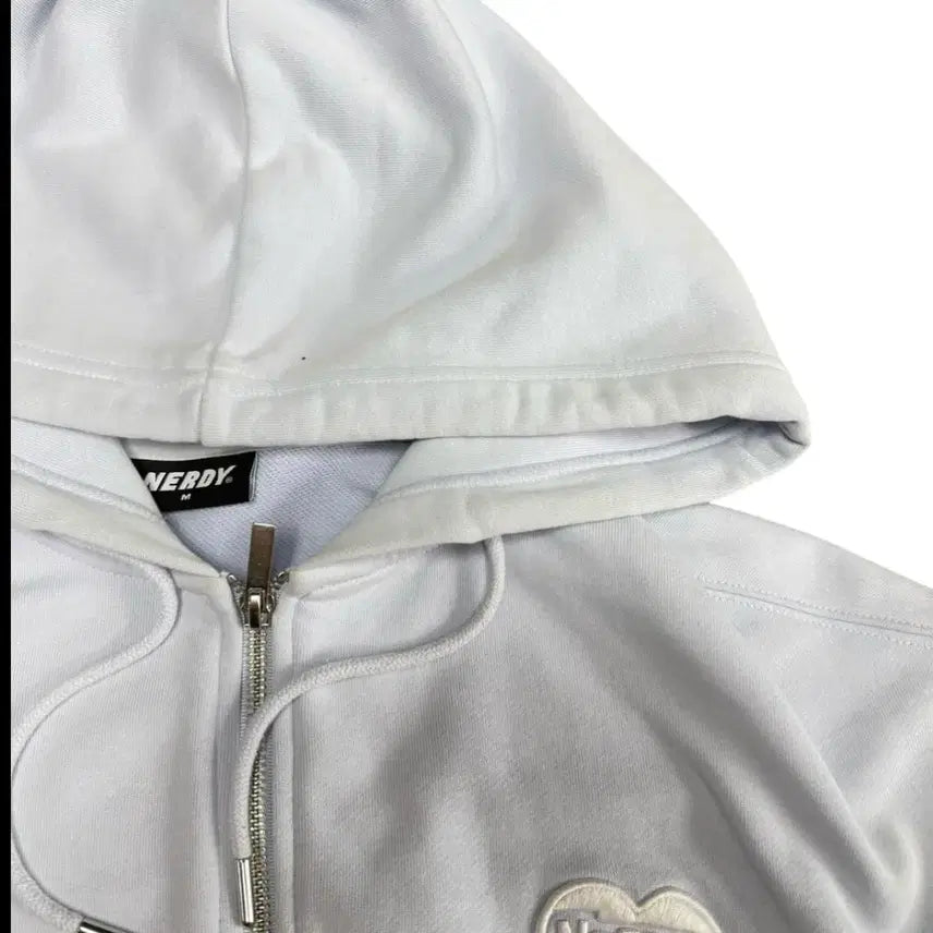 [BUNJANG] NERDY Crop Hoodie Zip-Up M / 널디 크롭 후드집업