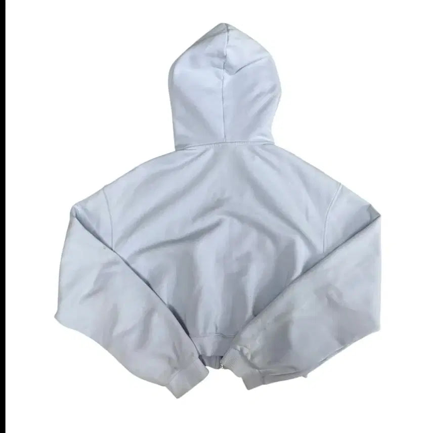 [BUNJANG] NERDY Crop Hoodie Zip-Up M / 널디 크롭 후드집업