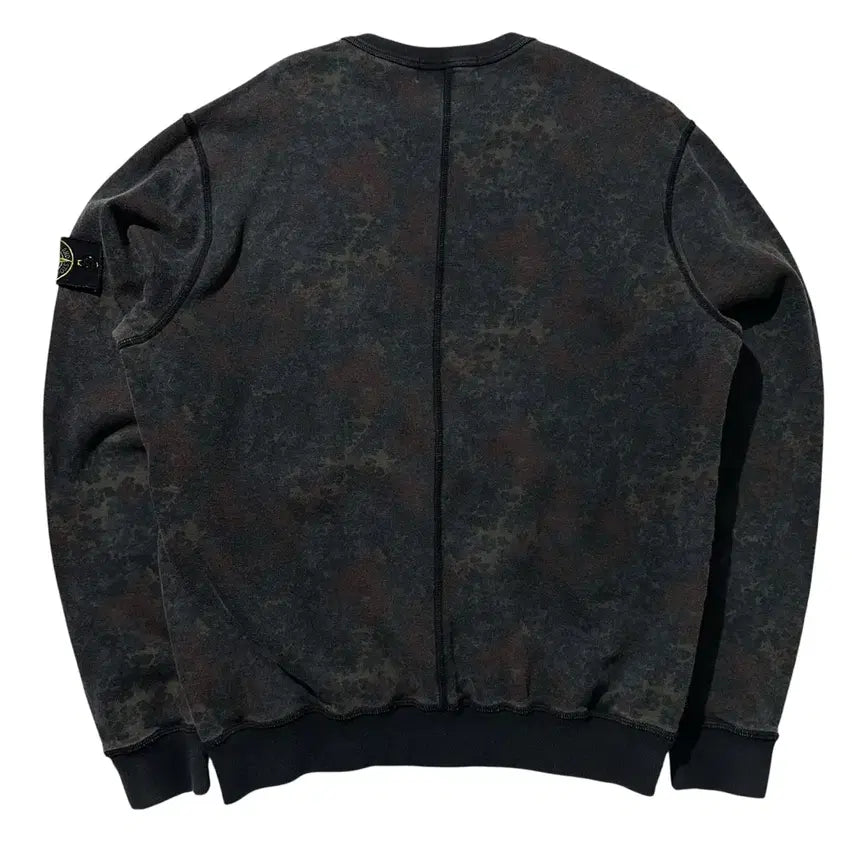 [BUNJANG] Stone Island Camouflage Side Badge Crewneck Sweatshirt XL / [XL] 스톤아일랜드 카모플라주 사이드 와펜 크루넥 맨투맨