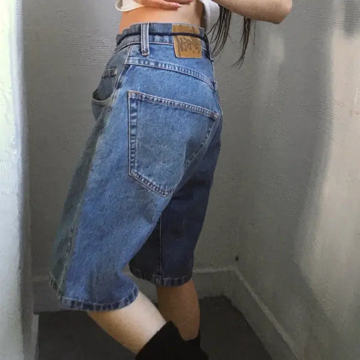 [BUNJANG] Stussy 90s Denim Short Pants / Stussy 스투시 90s 데님 숏 팬츠