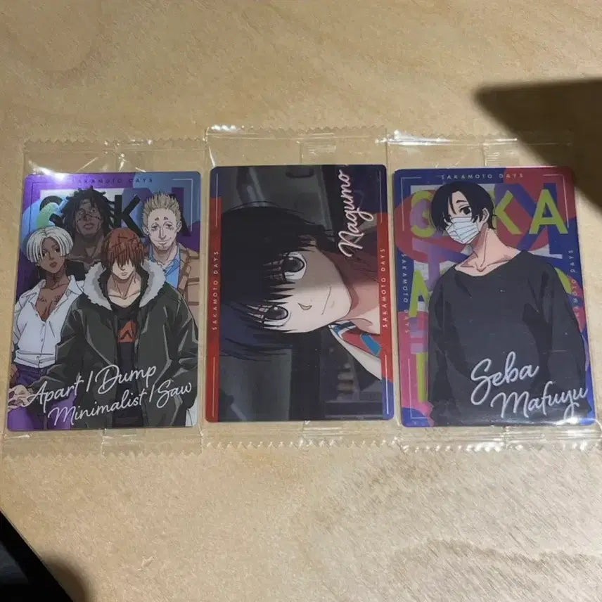 [BUNJANG] Sakamoto Days Wafer Card Bundle Set / 사카모토 데이즈 웨하스카드(일괄)
