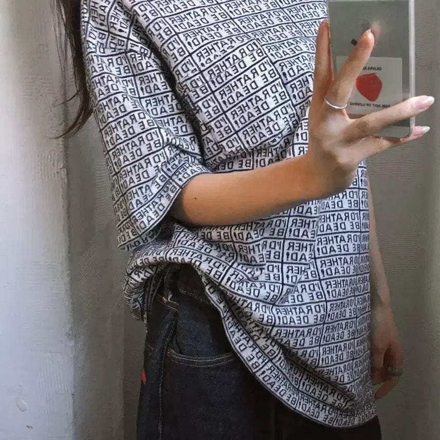 [BUNJANG] Supreme Jacquard Pocket Short-Sleeve T-Shirt / Supreme 슈프림 자카드 포켓 반팔 티셔츠