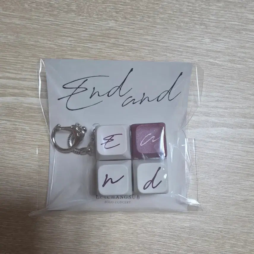 [BUNJANG] Lee Changsub ENDAND MD Keycap Keyring / 이창섭 ENDAND MD 키캡키링