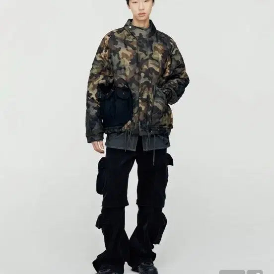 [BUNJANG] Andersson Bell New Multi Pocket Camouflage Quilted Jumper Jacket / [L]앤더슨벨 뉴 멀티 포켓 카모플라쥬 퀼티드 점퍼 자켓