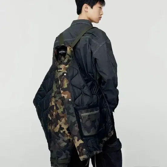[BUNJANG] Andersson Bell New Multi Pocket Camouflage Quilted Jumper Jacket / [L]앤더슨벨 뉴 멀티 포켓 카모플라쥬 퀼티드 점퍼 자켓
