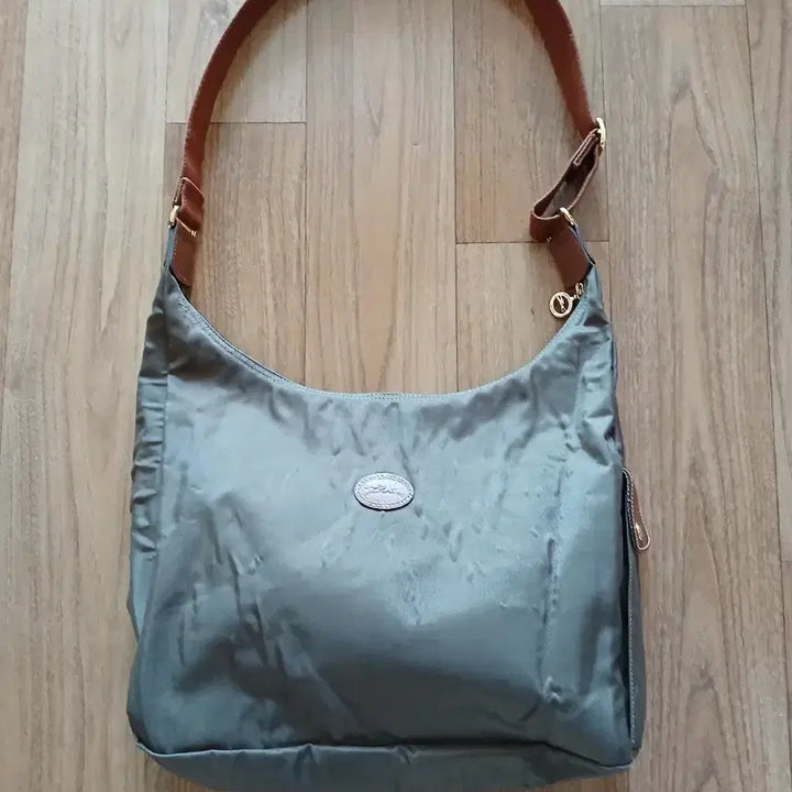 [BUNJANG] Longchamp Hobo Bag Khaki Brown Shoulder Bag / 롱샴 호보백 카키 브라운 숄더백