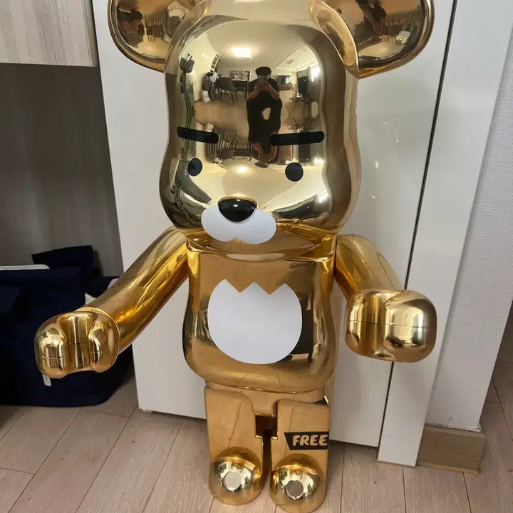 [BUNJANG] Kakao Friends Ryan Bearbrick 1000% / 카카오프렌즈 라이언 베어브릭 1000