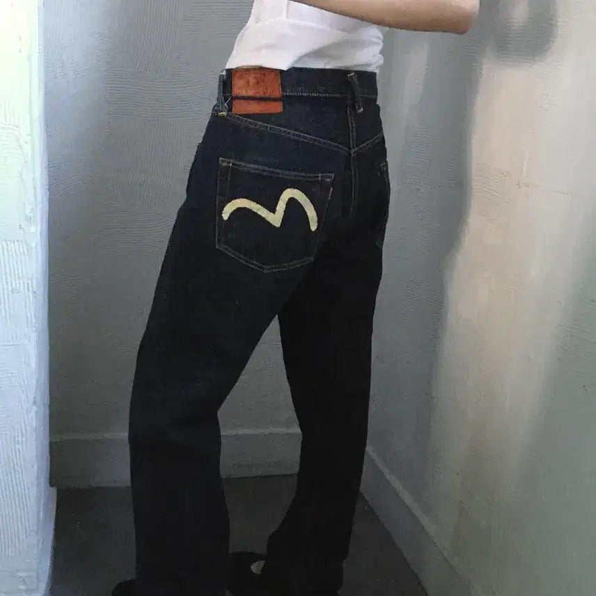 [BUNJANG] Evisu Japan Selvedge Denim Pants / Evisu 에비수 재팬 셀비지 데님 팬츠