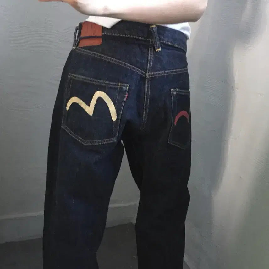 [BUNJANG] Evisu Japan Selvedge Denim Pants / Evisu 에비수 재팬 셀비지 데님 팬츠