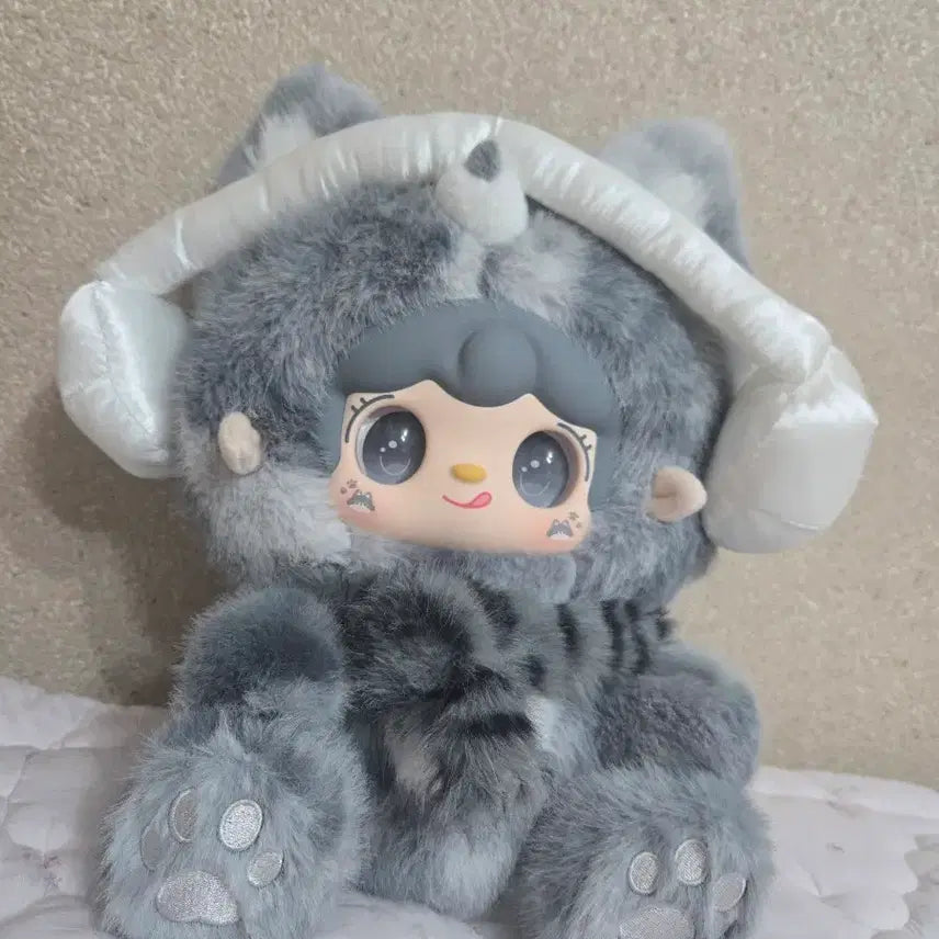[BUNJANG] YUKI V3 400% Wolf Plush Doll / yooki 유키 v3 다재다능한 아이돌 400% 늑대 팝니다.