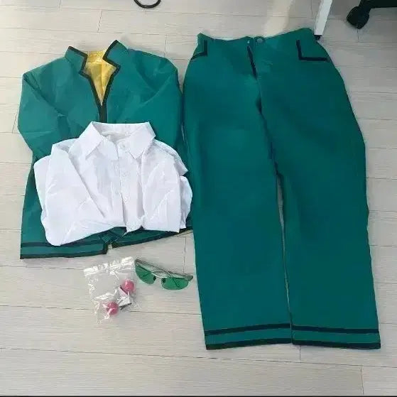 [BUNJANG] Saiki Kusuo Cosplay Outfit + Wig / 사이키 쿠스오 코스(옷+가발)교판 판교 판매