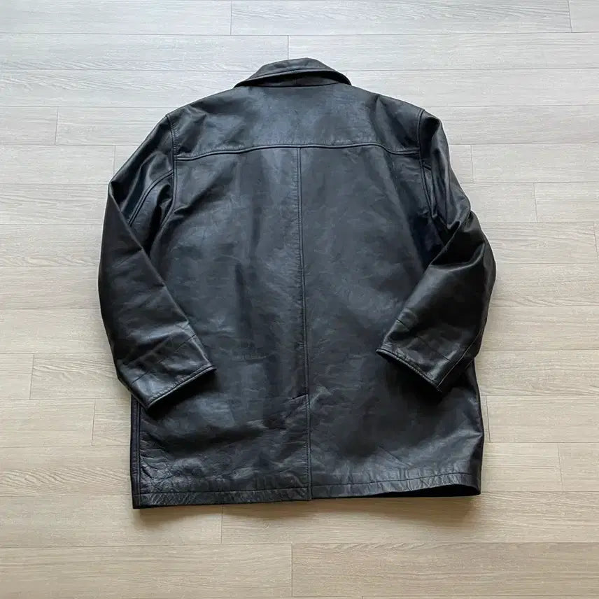 [BUNJANG] Old Gap 90s Leather Car Coat XXL / [XXL] 90s 올드갭 레더 카코트 gap carcoat