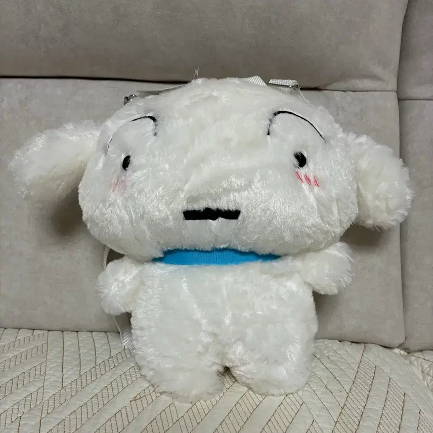 [BUNJANG] Crayon Shin-chan Shiroi Inu Backpack / 짱구 흰둥이 가방 백팩