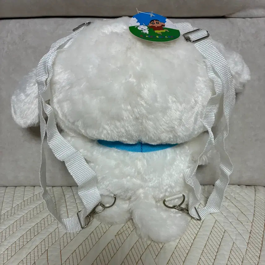 [BUNJANG] Crayon Shin-chan Shiroi Inu Backpack / 짱구 흰둥이 가방 백팩