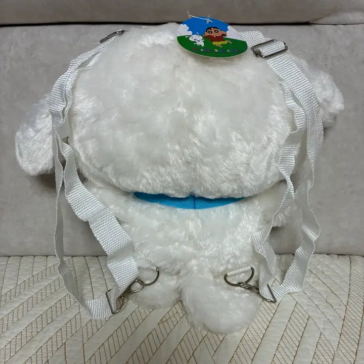 [BUNJANG] Crayon Shin-chan Shiroi Inu Backpack / 짱구 흰둥이 가방 백팩