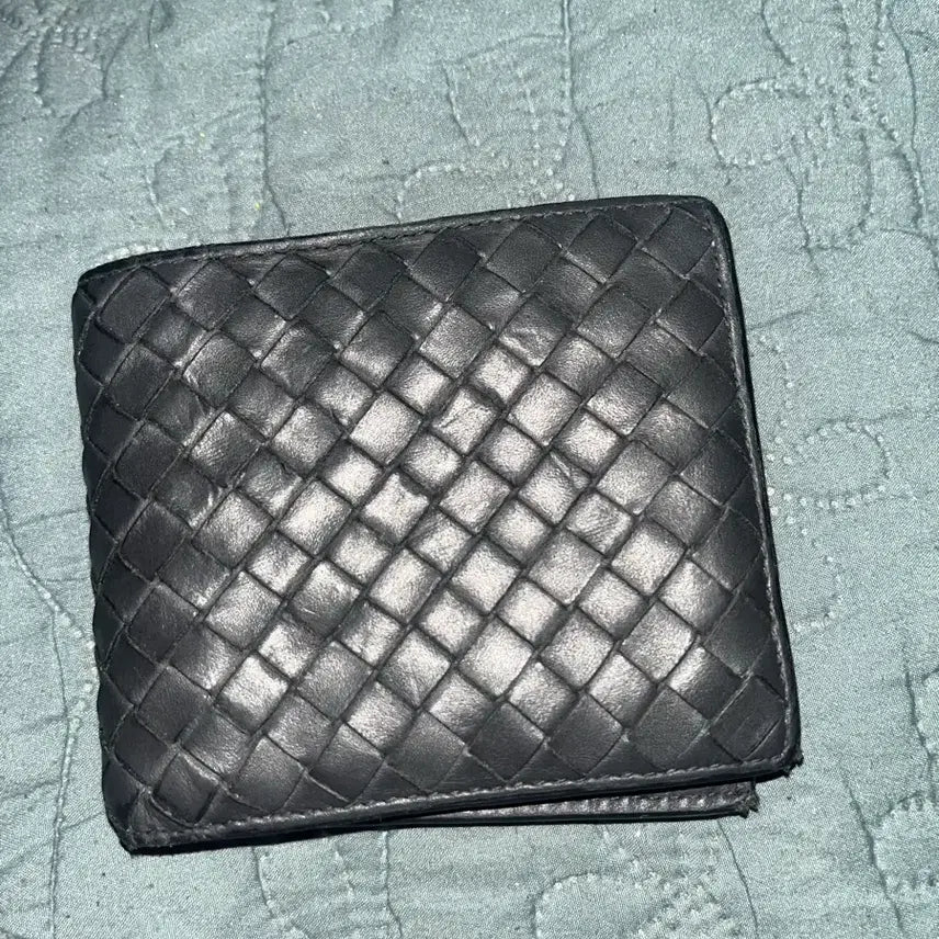 [BUNJANG] Bottega Veneta Black Bifold Wallet / 보테가베네타 블랙 반지갑