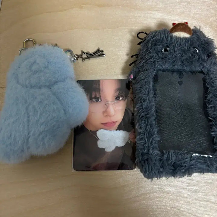[BUNJANG] Riku Kurri Photocard Holder Wing Keyring Bundle Set / 리쿠 쿠리 포카홀더 날개키링 일괄판매