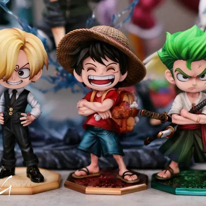 [BUNJANG] XOX Luffy Zoro Sanji Resin Figure / XOX 루피 조로 상디 레진 피규어