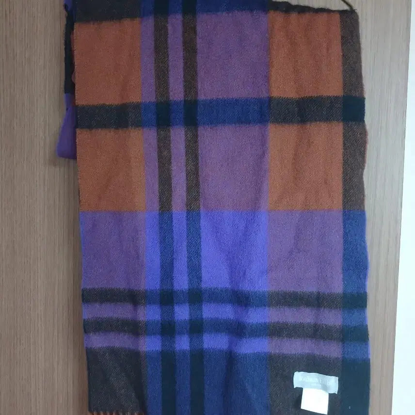 [BUNJANG] Joshua Ellis 1767 Cashmere Check Scarf / 조슈아 엘리스1767 캐시미어 체크 머플러