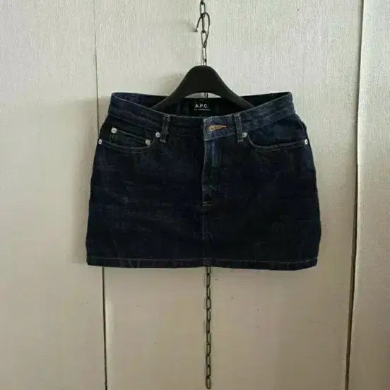 [BUNJANG] A.P.C. Denim Mini Skirt / A.P.C. 데님 미니스커트