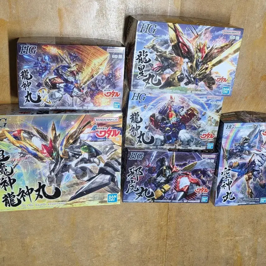 [BUNJANG] HG Mashin Hero Wataru Bundle Set Plastic Models / HG초마신영웅전 와타루 일괄판매합니다