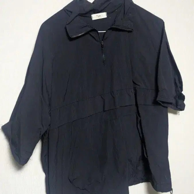 [BUNJANG] Tiyo Short-Sleeve Anorak Navy / Tiyo 반팔 아노락 네이비