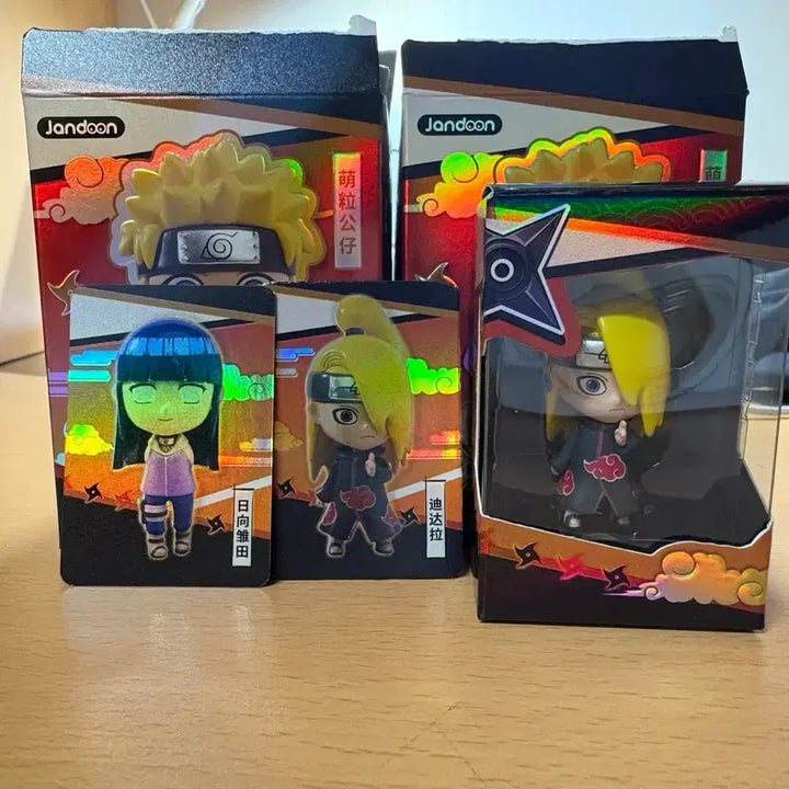 [BUNJANG] Naruto Pick &amp; Pop Rice Ball Mini Figures Hinata/Deidara Set / 나루토 픽앤팝 쌀알 미니피규어 히나타/데이다라 세트