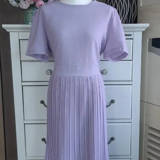 [BUNJANG] Pleated Dress Lavender / 플리츠원피스 이뻐요~