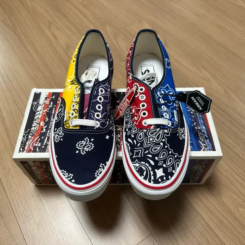 [BUNJANG] Vans Vault Bedwin &amp; The Heartbreakers OG Authentic LX Multicolor / 반스 볼트 베드윈 앤 더 하트브레이커스 OG 어센틱 LX 멀티컬러 280