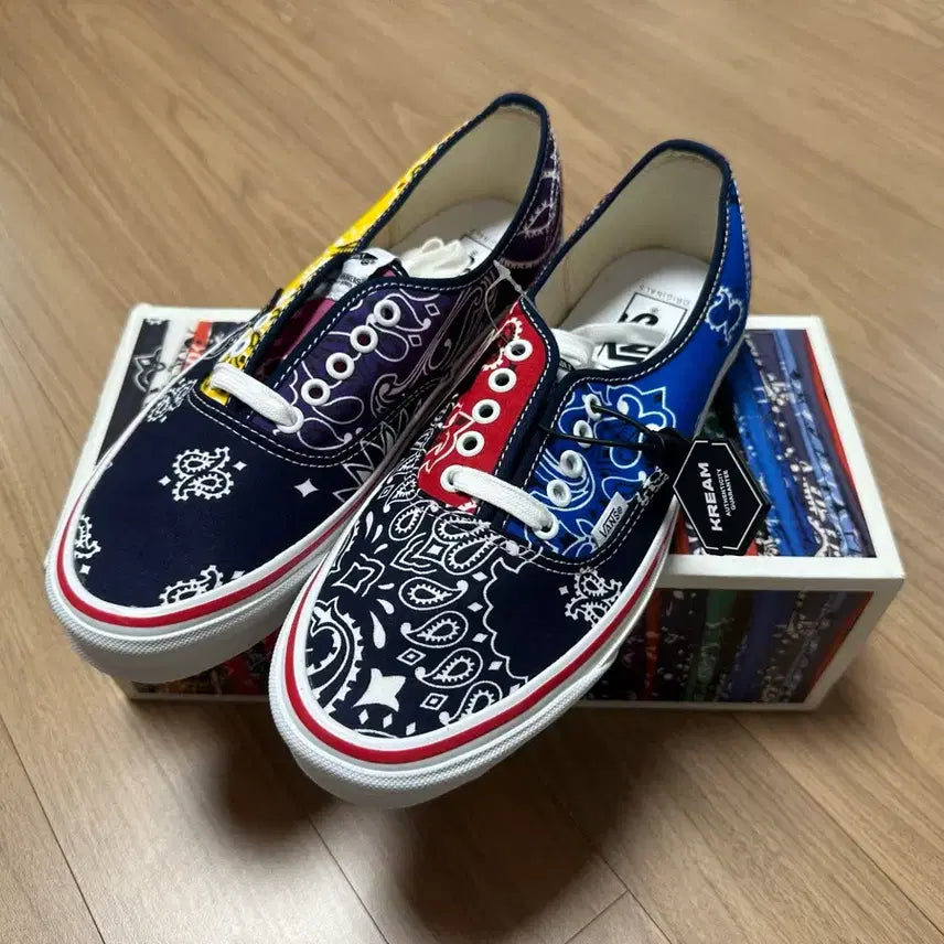 [BUNJANG] Vans Vault Bedwin &amp; The Heartbreakers OG Authentic LX Multicolor / 반스 볼트 베드윈 앤 더 하트브레이커스 OG 어센틱 LX 멀티컬러 280