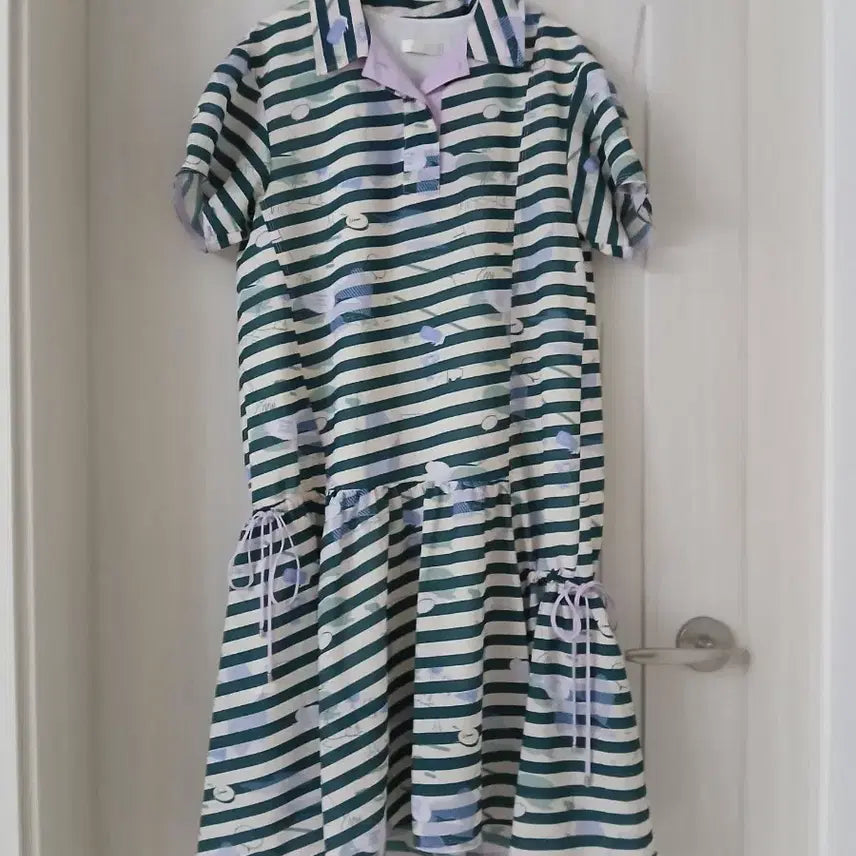 [BUNJANG] SJSJ Striped Mermaid Dress / SJSJ스트라이프 머메이드 원피스