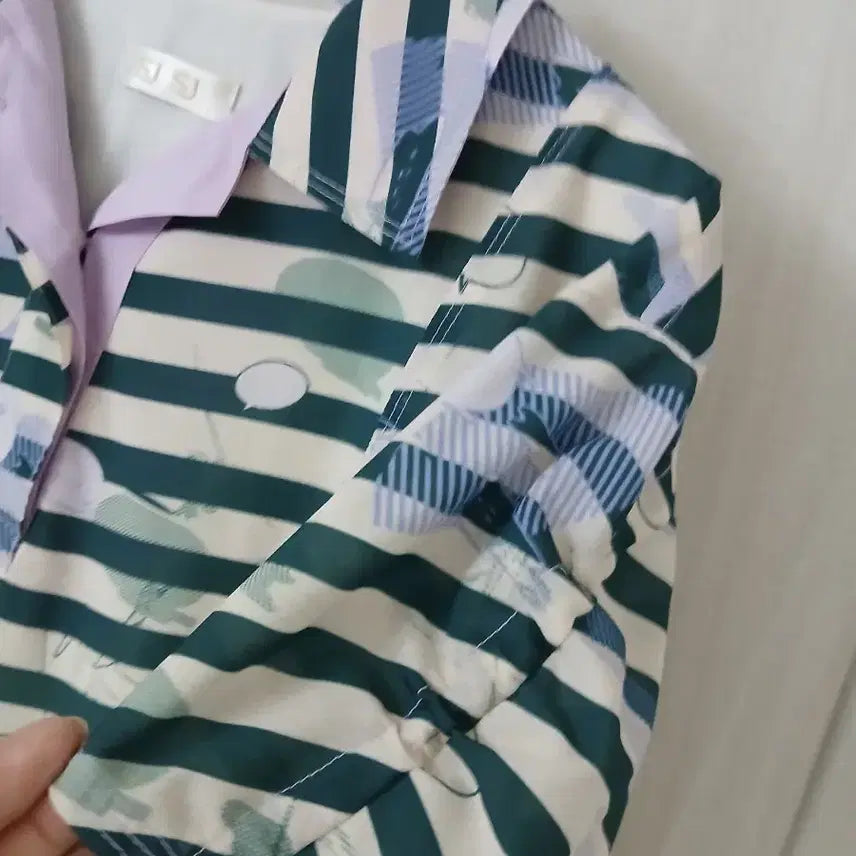 [BUNJANG] SJSJ Striped Mermaid Dress / SJSJ스트라이프 머메이드 원피스