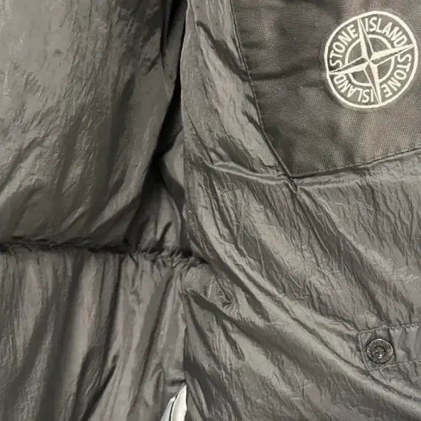 [BUNJANG] Stone Island Crinkle Labs Puffer Jacket XL Black / 스톤아일랜드 패딩 크링클랩스 XL사이즈 블랙