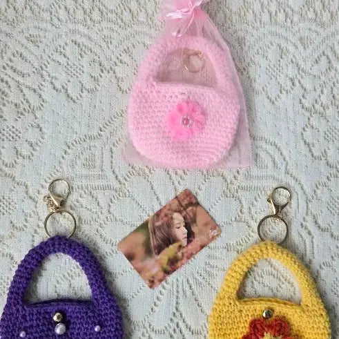 [BUNJANG] Handmade Mini Bag / 앙증맞은 버스카드,사탕,자동차 키 가 들어가는 미니가방