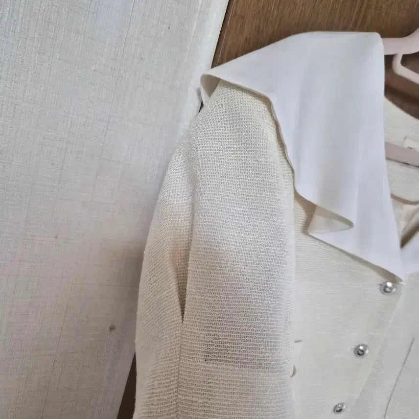 [BUNJANG] Platz Classic Crop Jacket White Collar / 플라츠클래식 크롭자켓