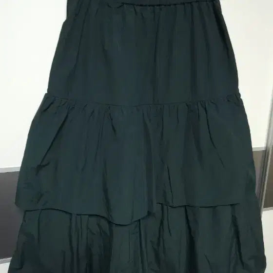 [BUNJANG] Lucky Chouette Dark Green Skirt / 럭키슈에뜨 스커트